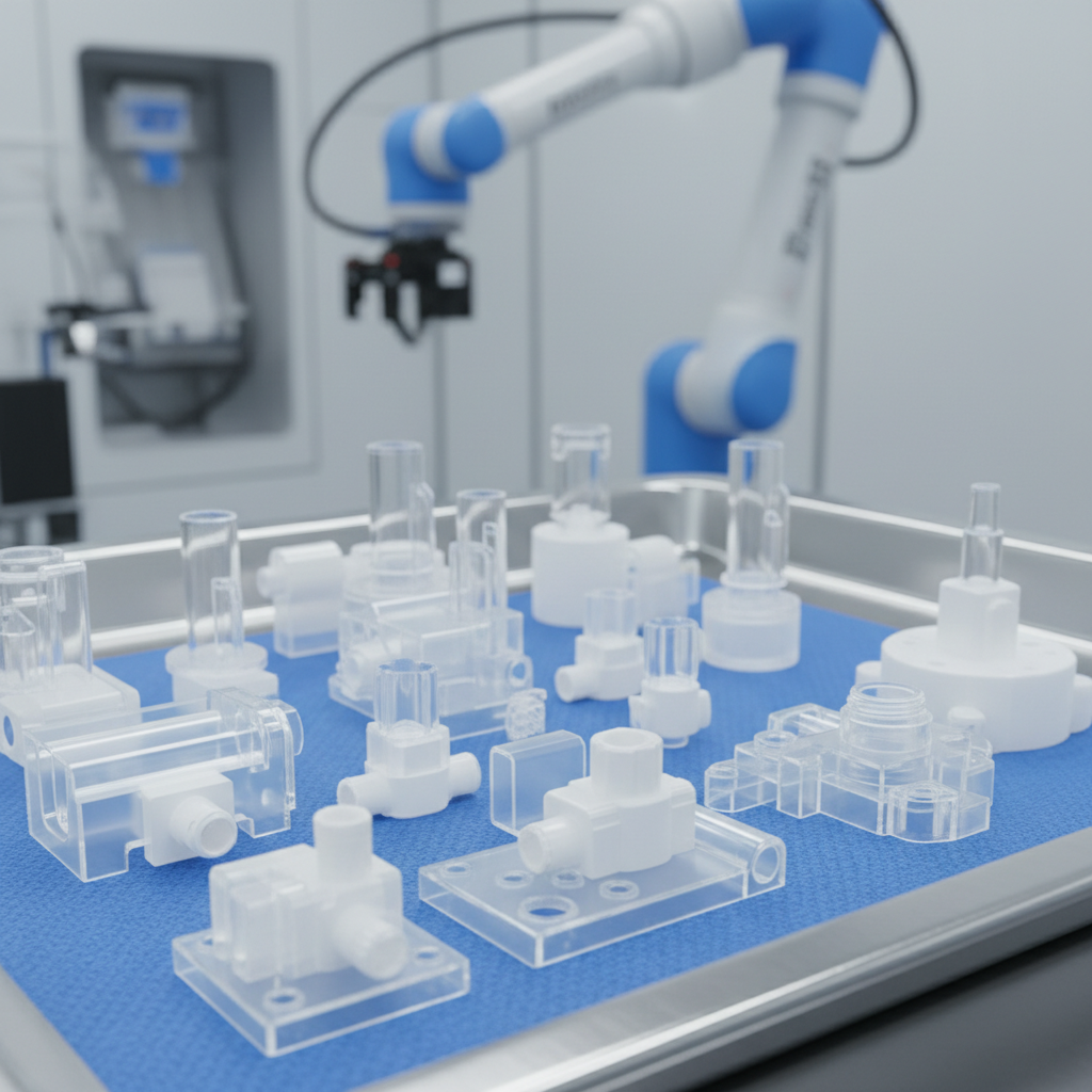 Injection Molding Spare Parts For Medical Devices