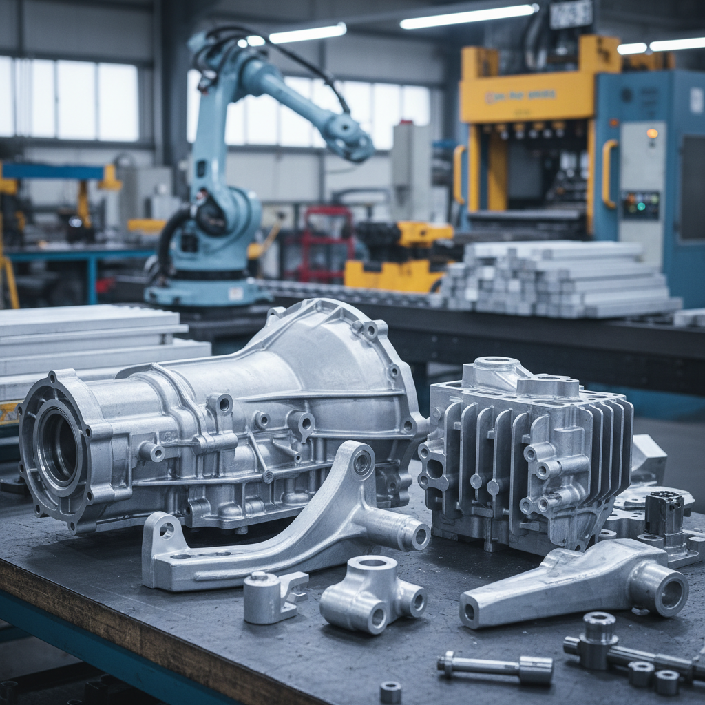Aluminium Die Casting Parts For Automotive Manufacturing