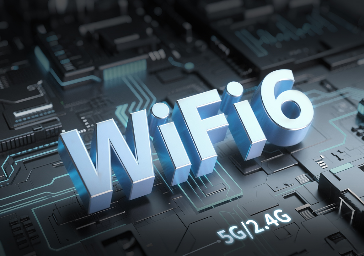 Dual-Band Wi-Fi 6 Connectivity