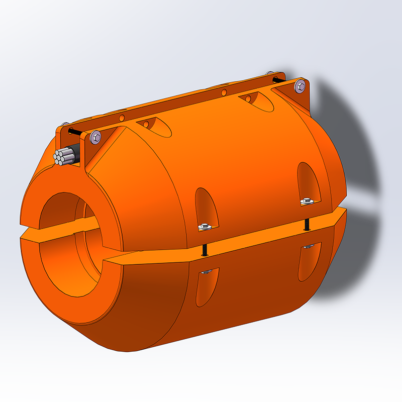 Floating Pipe Floats with Cable Channels – Secure Buoyancy and Cable Protection for Marine Systems