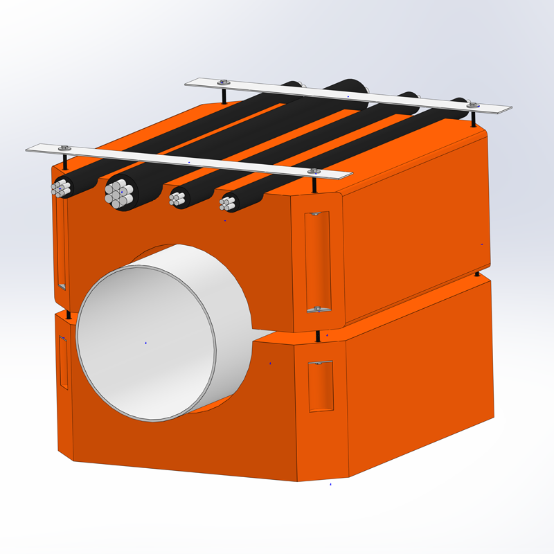Advanced Pipe Floats with Cable Troughs – Reliable Floating Support for Marine and Industrial Pipelines