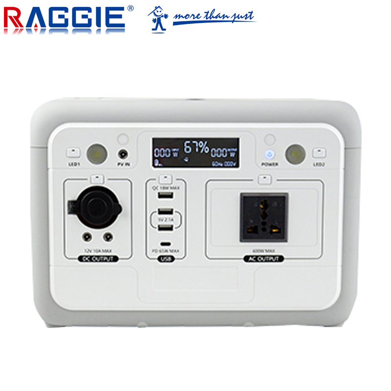 AC 600W portable Solar Power System  Electric Power Station For Camping Home Outdoor