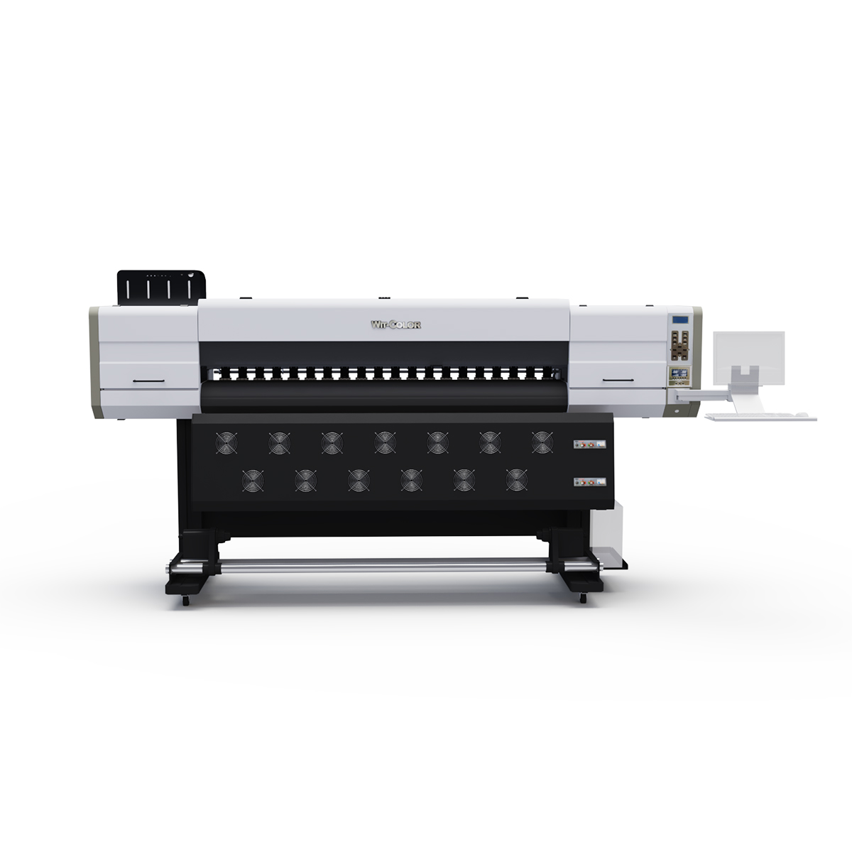 Wit-Color Eco-Solvent Latest Multicolor Digital Sticker Printing Machine Ultra i3200 1904