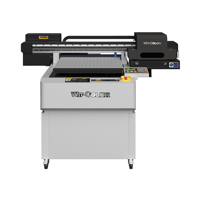 Wit-Color Multicolor Digital UV Printing Machine UVIP Epson 6090 Visual Positioning Printing