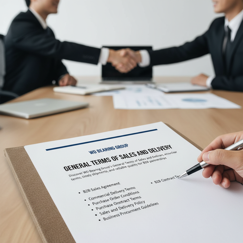 General Terms of Sales and Delivery