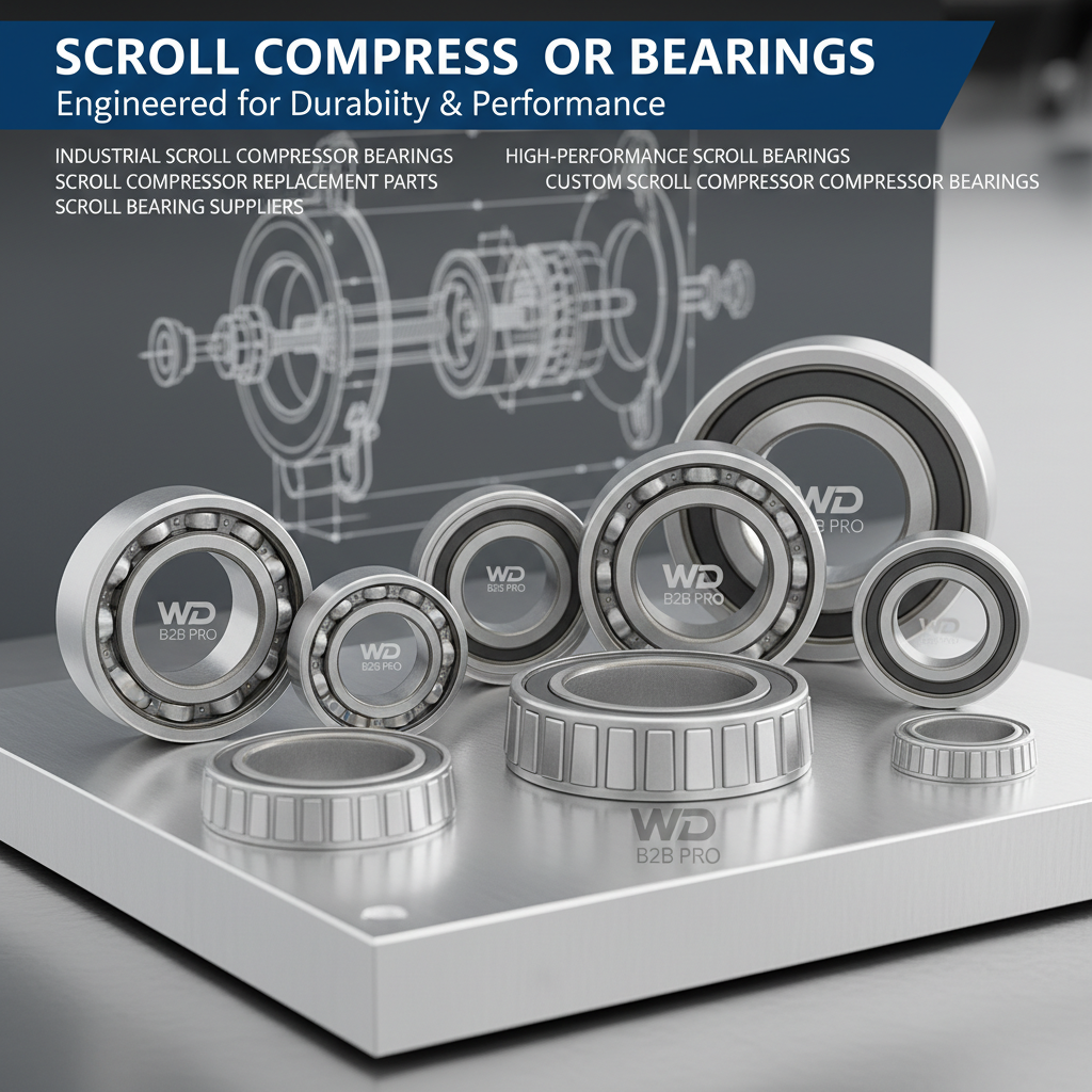 Scroll Compressor Bearings