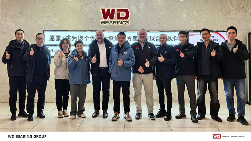 Visite de collègues étrangers au siège de WD : Renforcement…