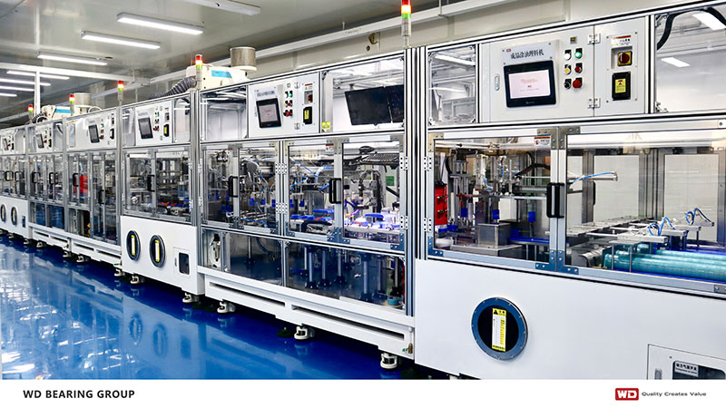 Ligne d'assemblage automatisée WD entraînant des roulements de haute qualité M...