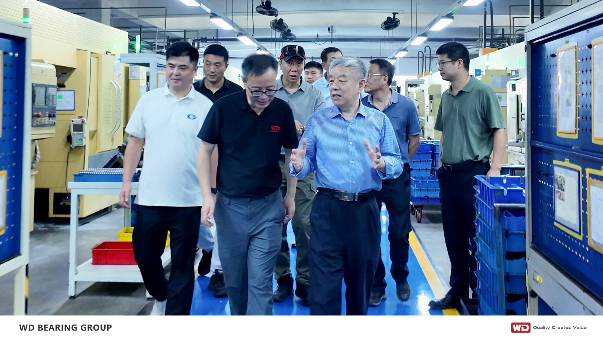 Pimpinan Asosiasi Industri Bearing China Ngunjungi WD Beari ...