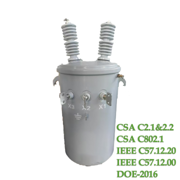 Single Phase Pole Mounted Transformer—25 kVA