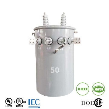 Single Phase Pole Mounted Transformer—50kVA