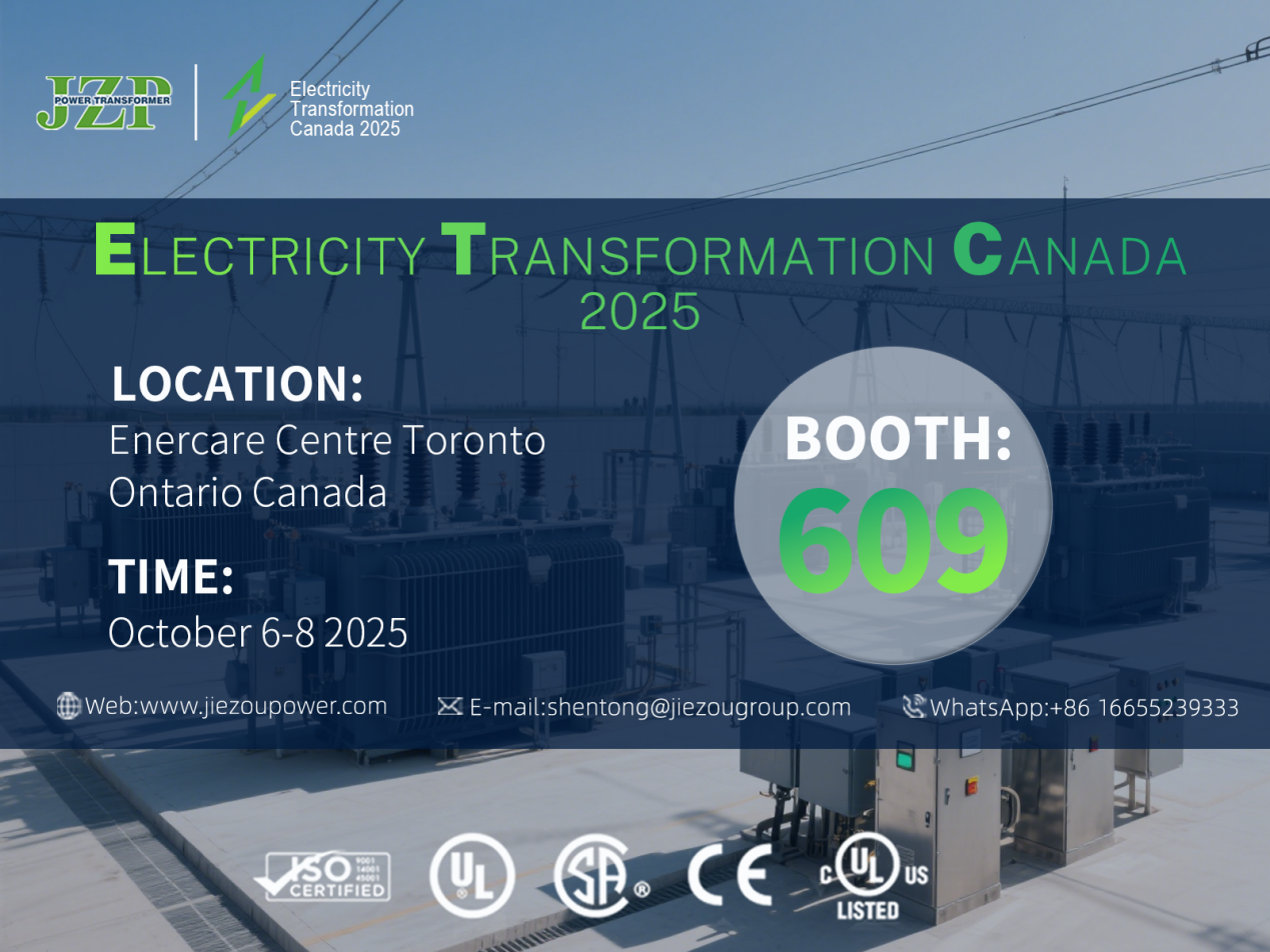 JZP Power Transformer demonstrēs inovācijas izstādē Electricity Transformation Canada 2025