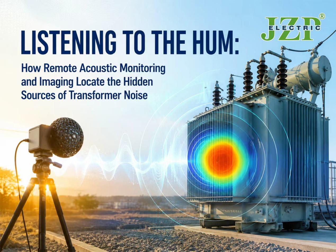 Listening to the Hum: How Remote Acoustic Monitoring and Imaging Locate the Hidden Sources of Transformer Noise