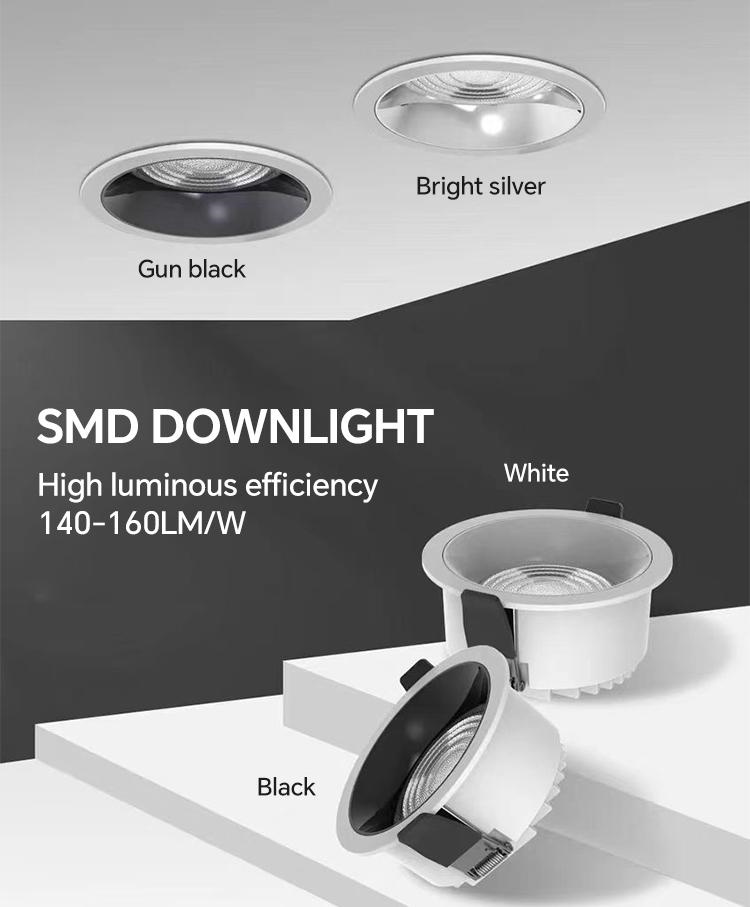 160LM per watt downlight