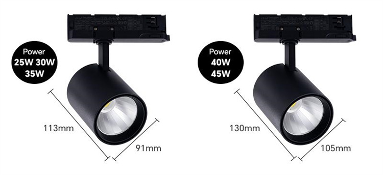 25W Track lights