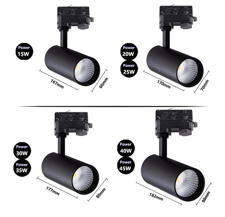 40W track lights