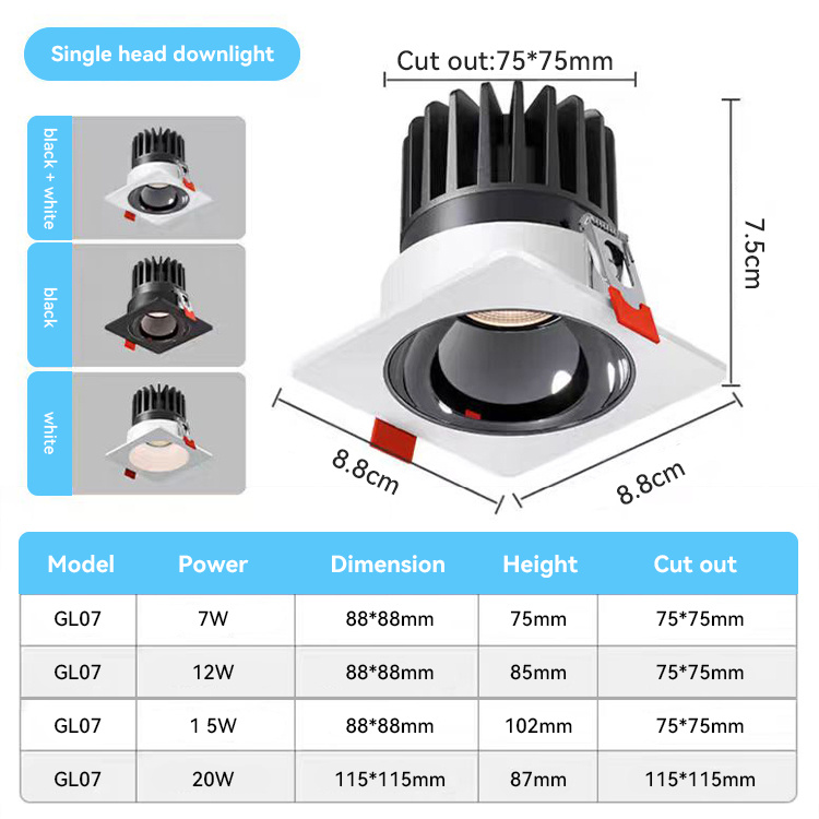 directional recessed lighting
