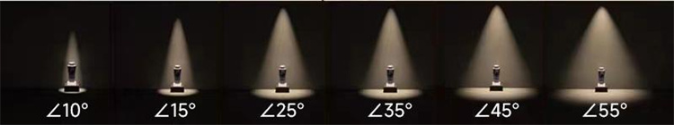Beam Angel of modern track light fixtures