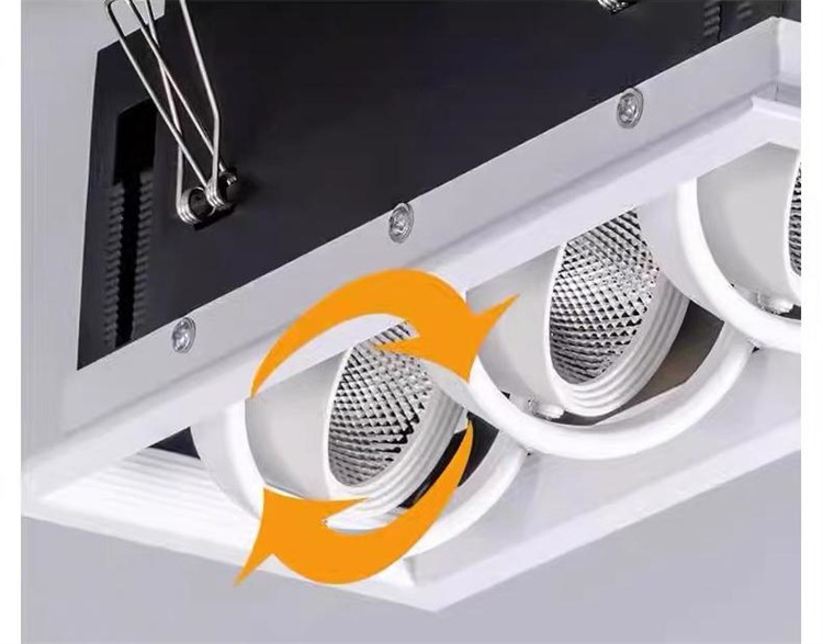 Adjustable downlights