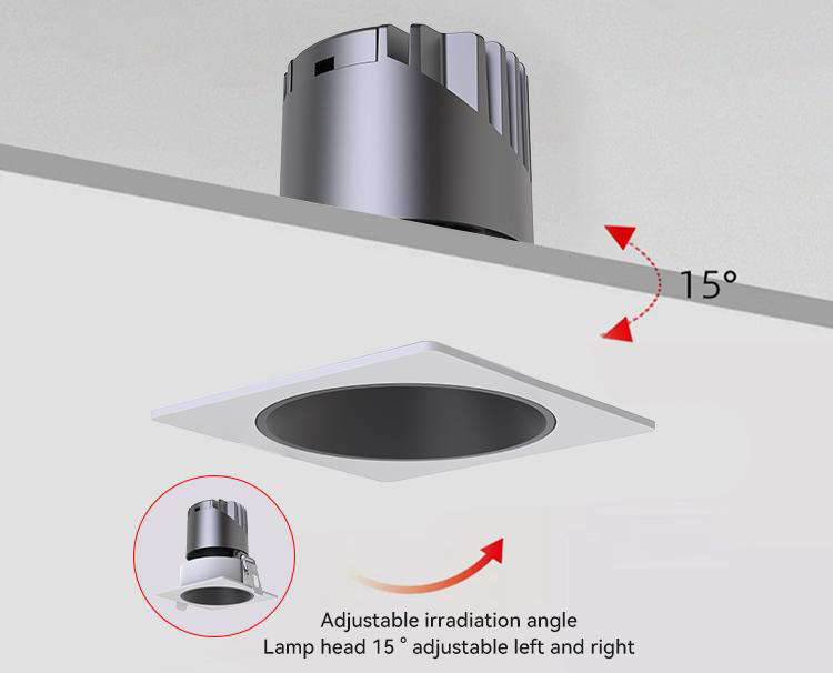 Adjustable spotlight