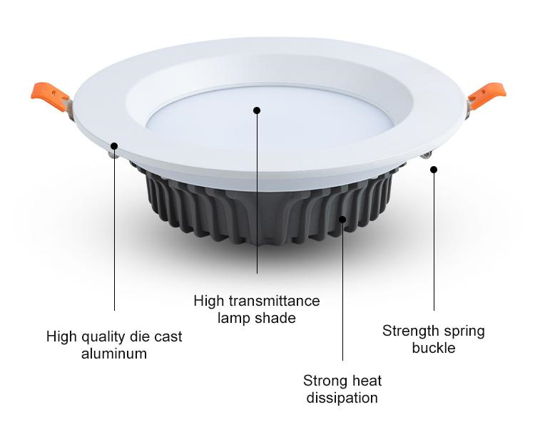 Aluminum downlight
