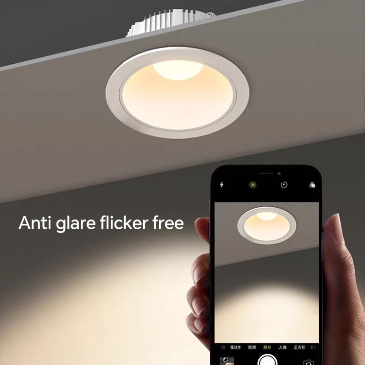 Anti-glare downlight