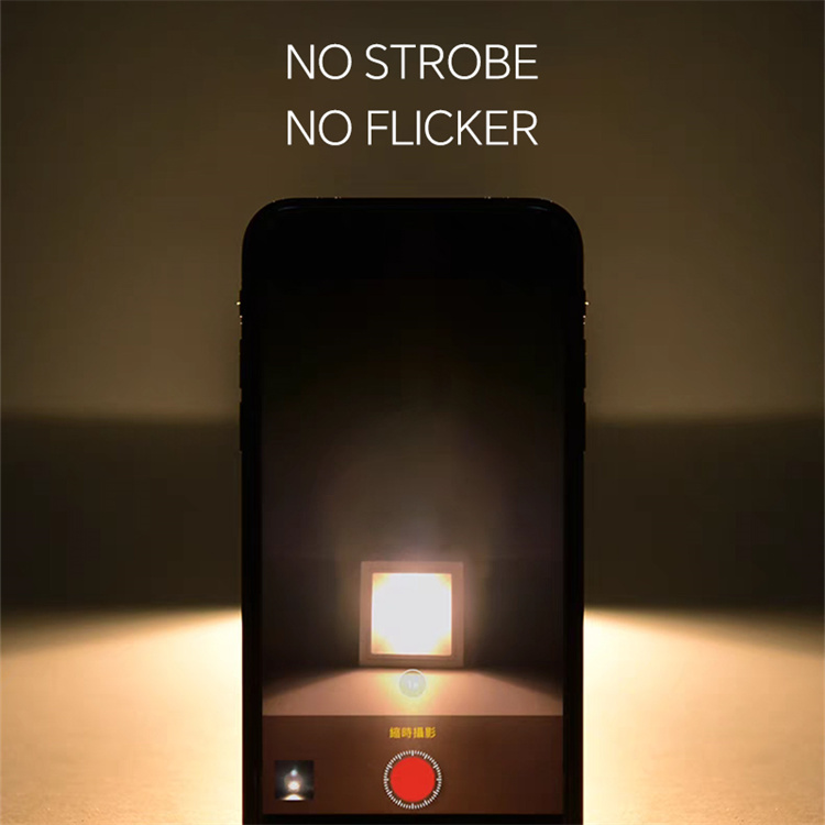 No flicker downlight