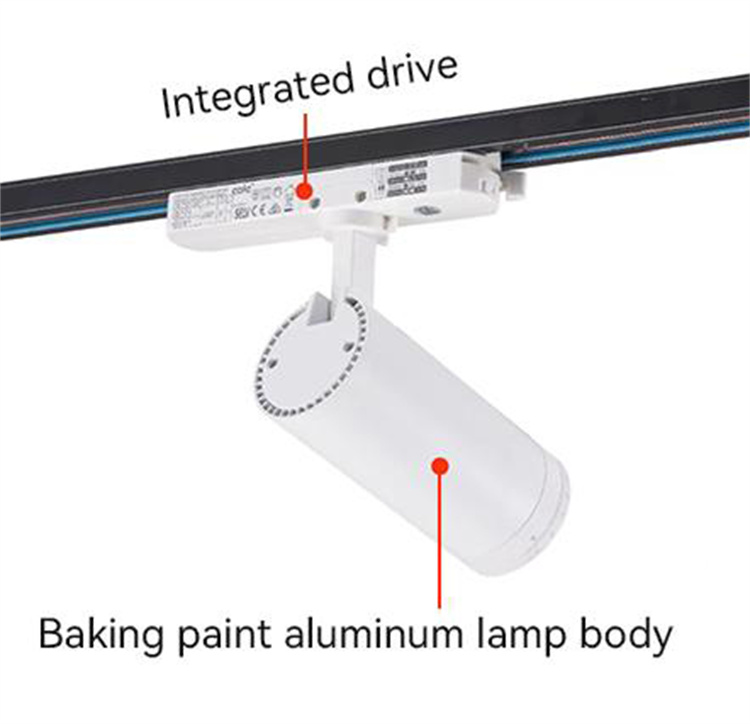 Integrated spotlights
