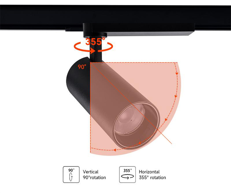 Ceiling track light