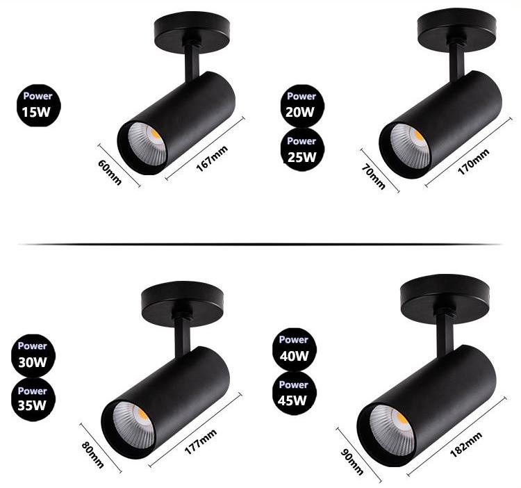 Ceiling track light fixture