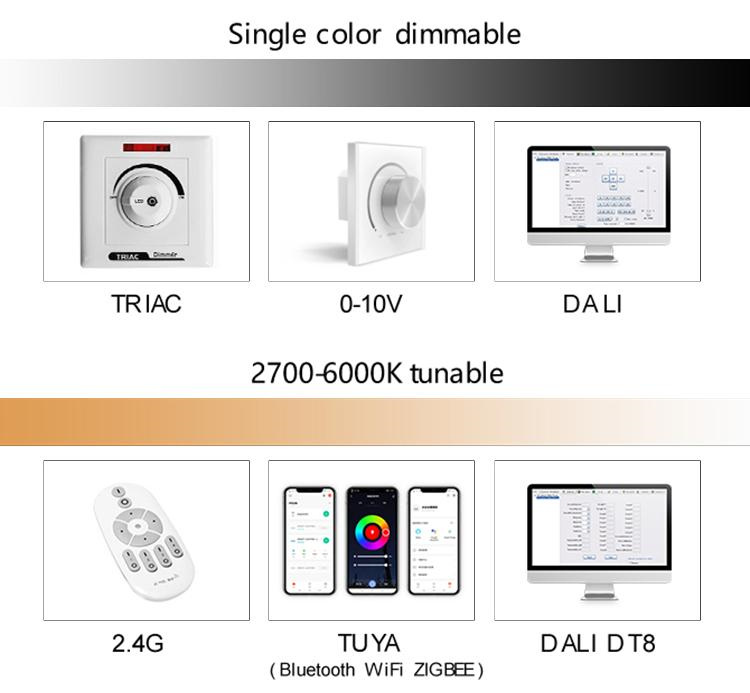 Dimmable spotlights