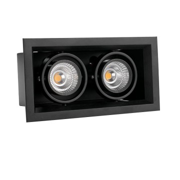 Recessed Double Lighting Led Downlight for Ceiling Tiles Made in China FT-GL01*2