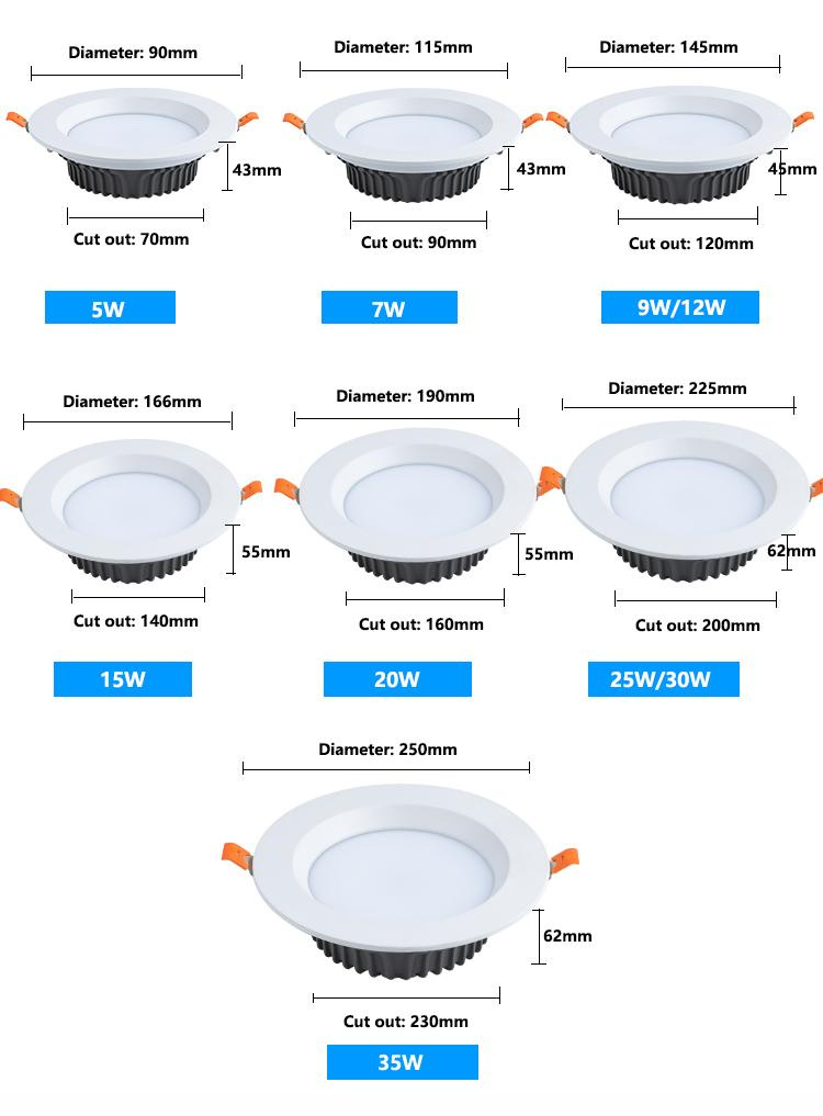 Downlight recessed light