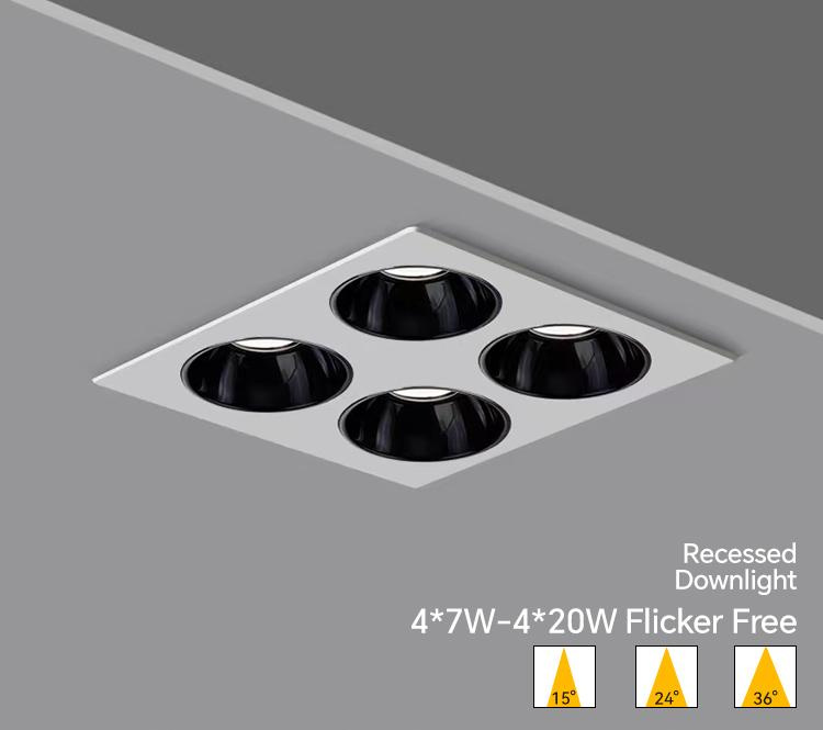downlight square led