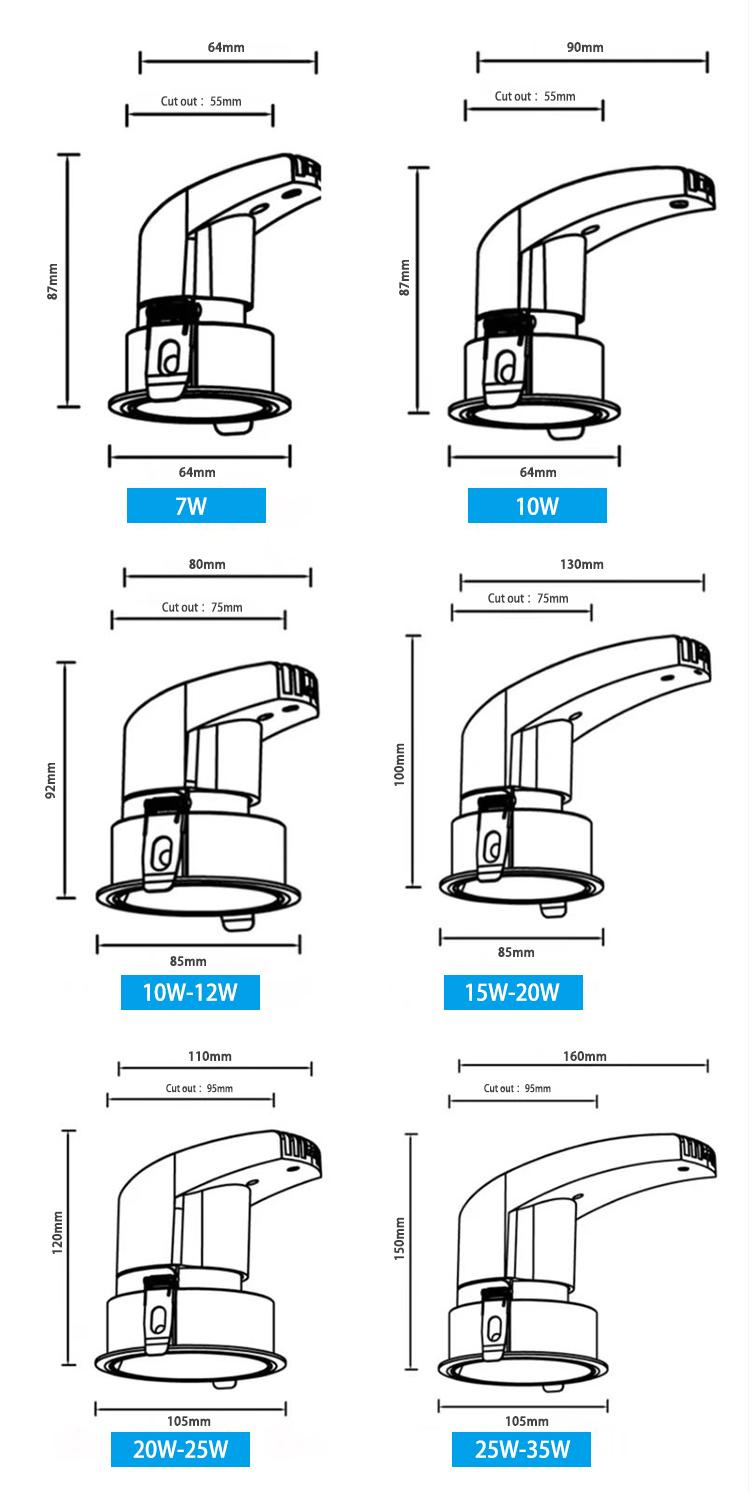 10W spot light