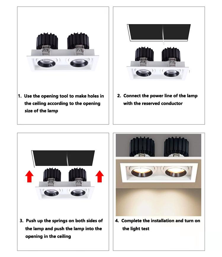 installing downlights