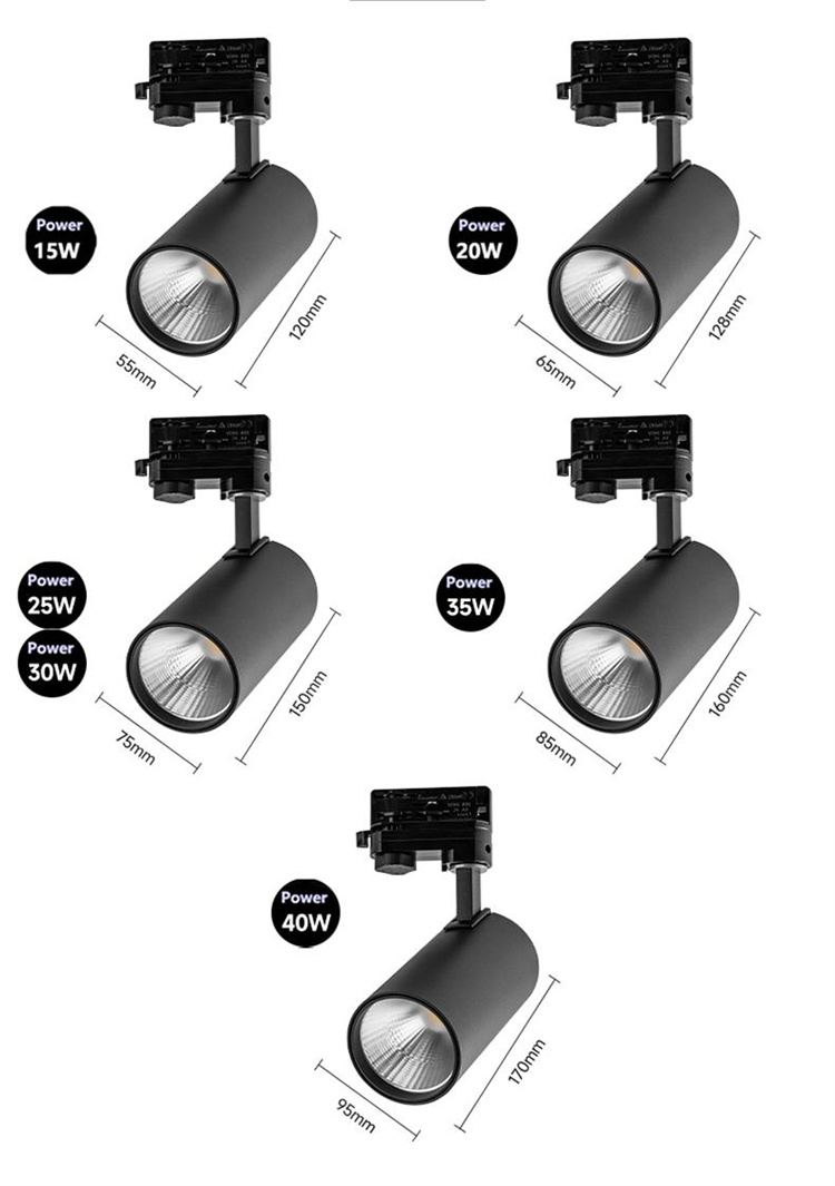 Led ceiling track lights