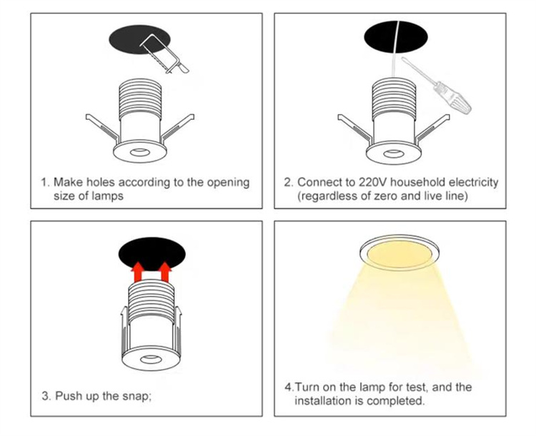 Led spotlight replacement
