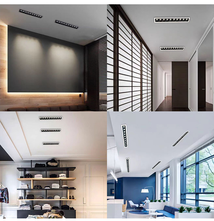 Linear hallway lighting