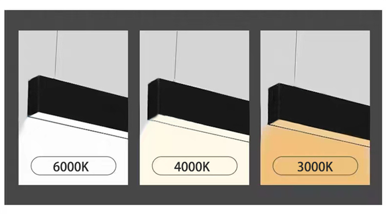 Linear kitchen lighting