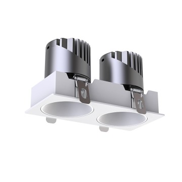 Recessed Ceiling Double Spotlight Fixture for Home FT-HGS10