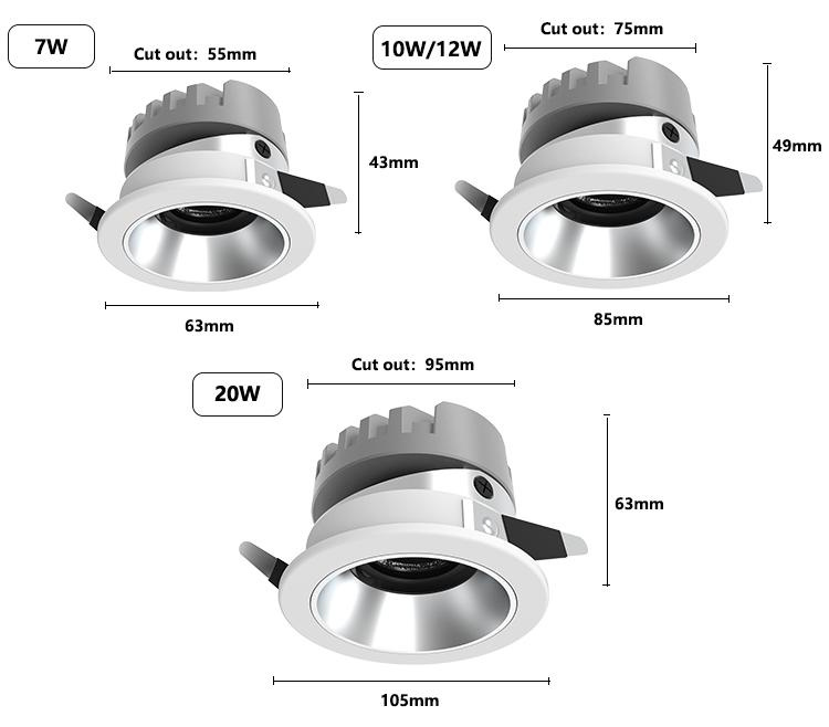Spotlight adjustable