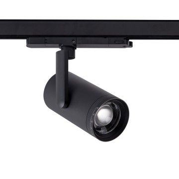 Modern Black Adjustable Integrated Driver Track and Spot Lighting Fixtures FT-TL05