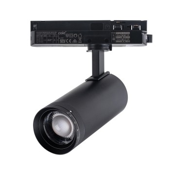 Modern Black Adjustable Integrated Driver Track and Spot Lighting Fixtures FT-TL05