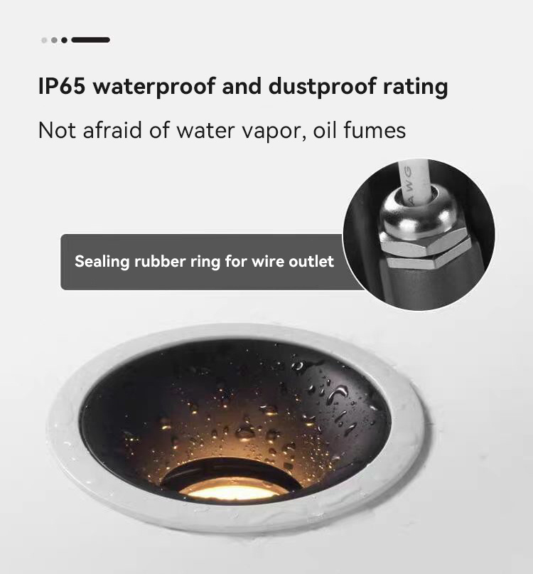 Waterproof spotlight