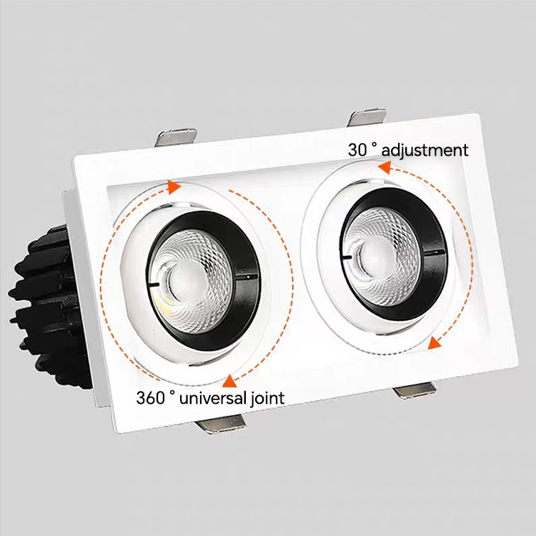 white downlights