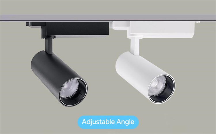 White led track lighting