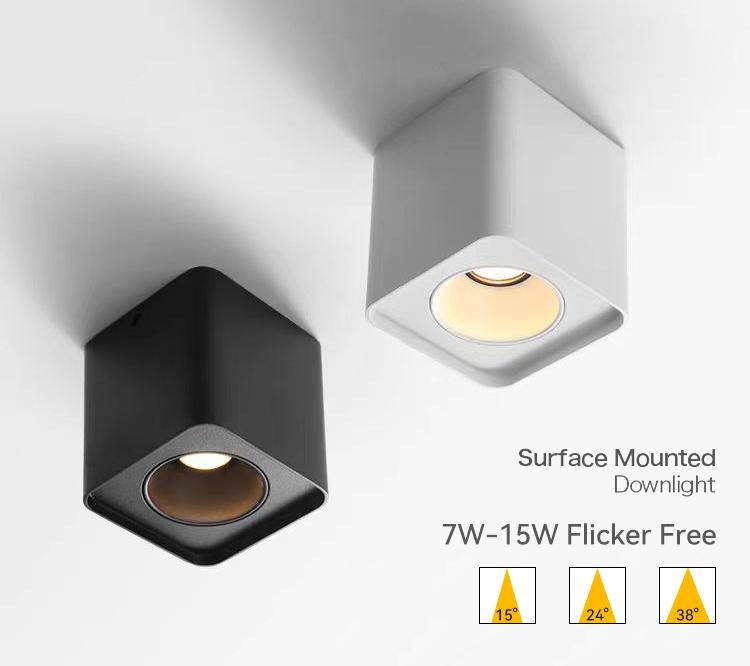 7W down light surface