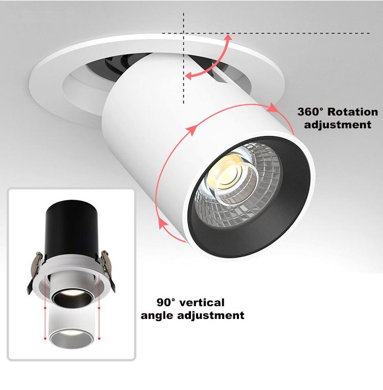Adjustable downlight