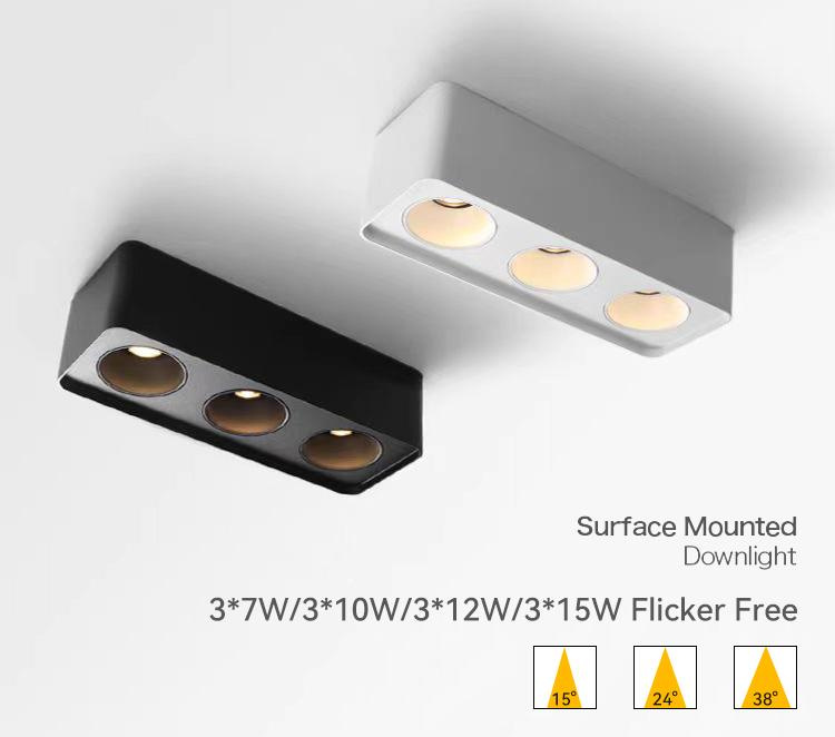 led light surface mount